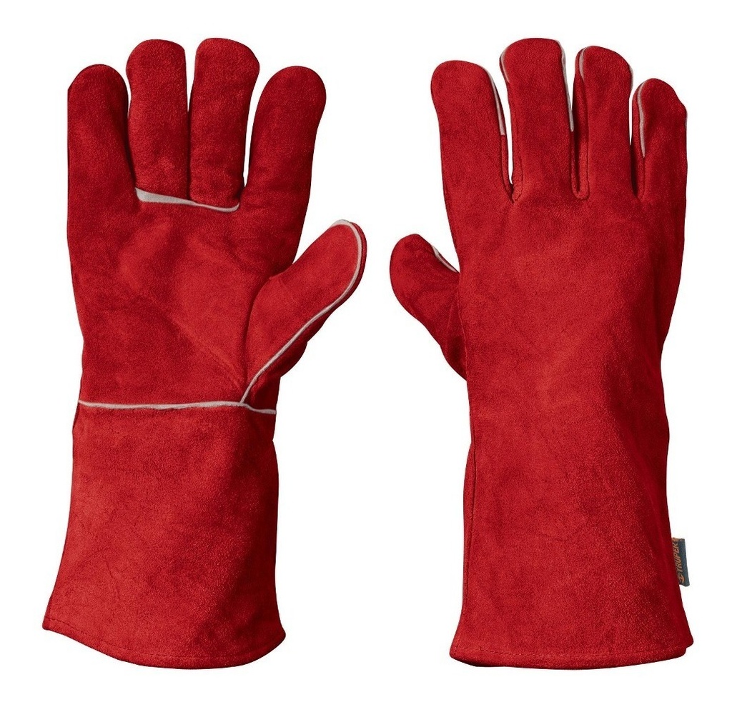 [TR-GU-505] Guantes Carnaza Uso Para Soldar Truper 19458