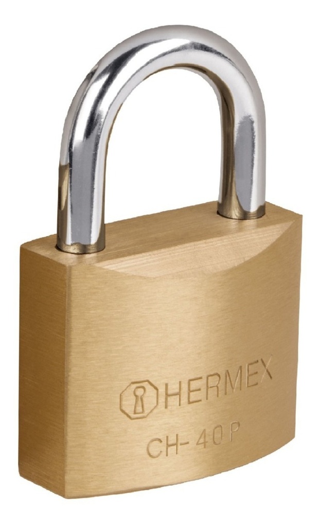 Candado Hierro 40 Mm Trad. Truper 23520 Color Dorado