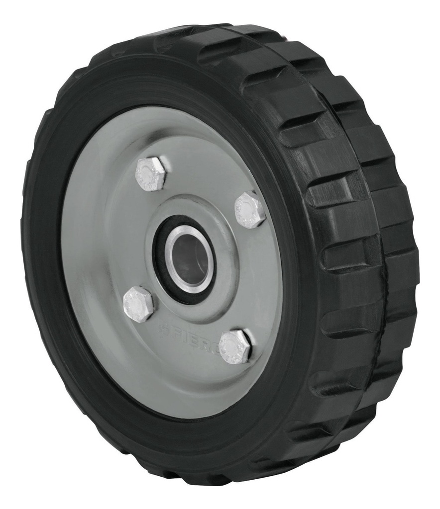 Rueda Para Diablo 6 Doble Balero Imponchable Rd-62 Truper Negro