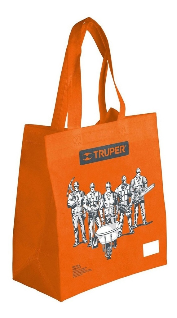 [TR-BOEC-30X34] Bolsa Ecológica Naranja De 30 X 40 Cm, Truper