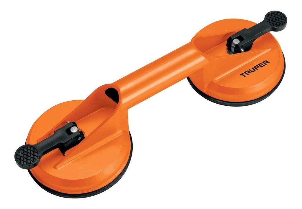 Ventosa De Aluminio Para Vidrio 2 Copas Truper 100761