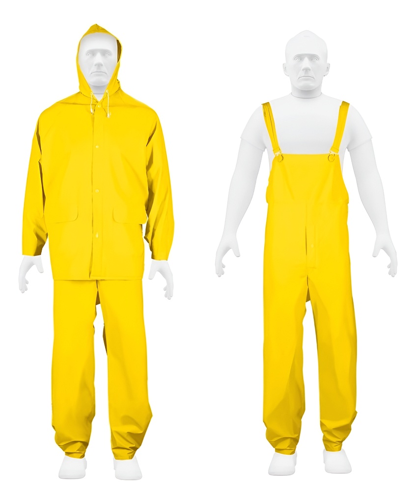 [TR-TRA-PRO-M-X] Conjunto Impermeable Expert M Truper 100912 Amarillo M