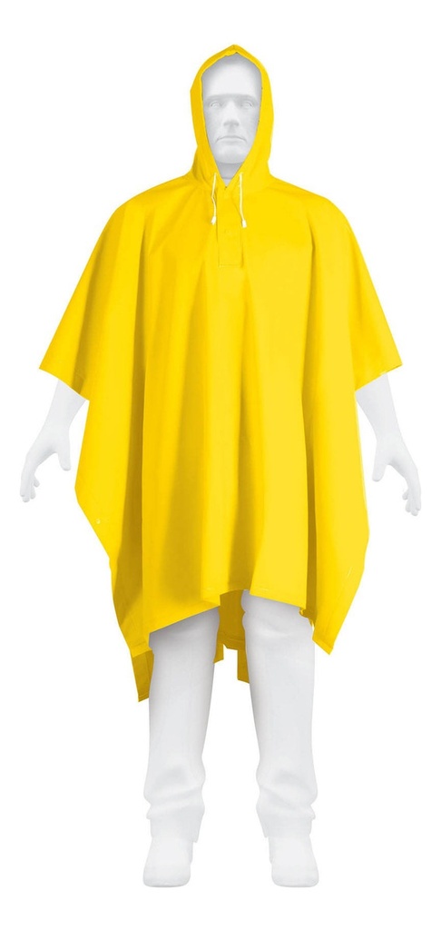 [TR-PONCHO-X] Poncho Unitalla Expert Doble Capa Truper 100915 Amarillo Unitalla