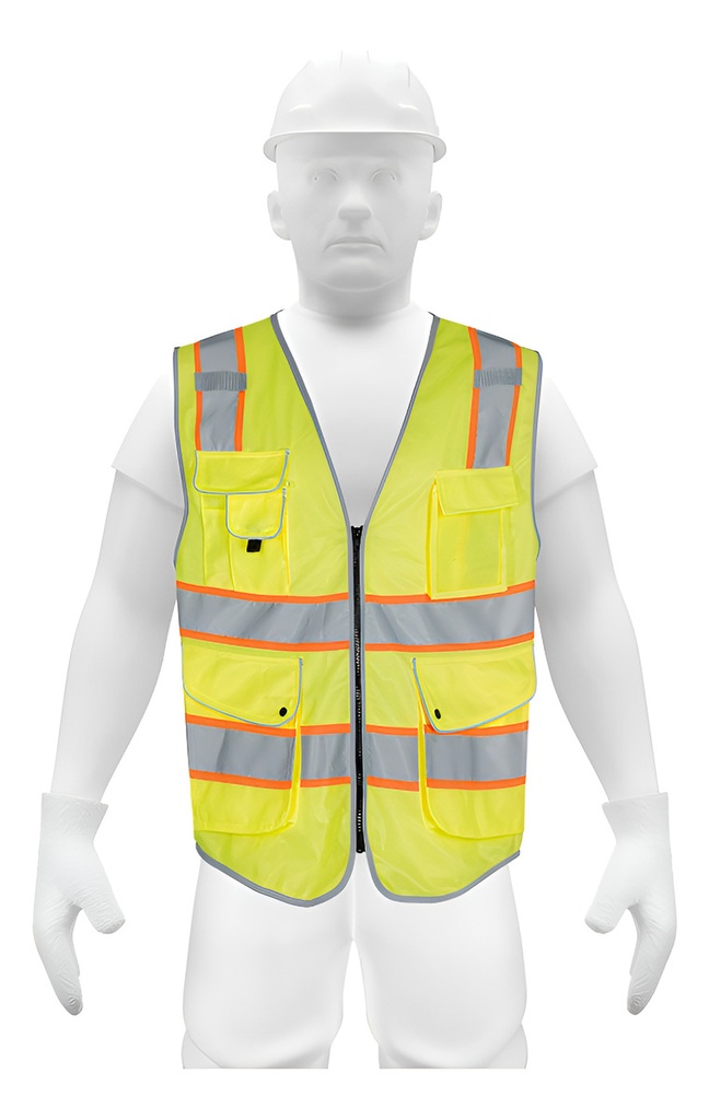 Chaleco Verde Expert Talla Mediana Truper 102443 Verde M