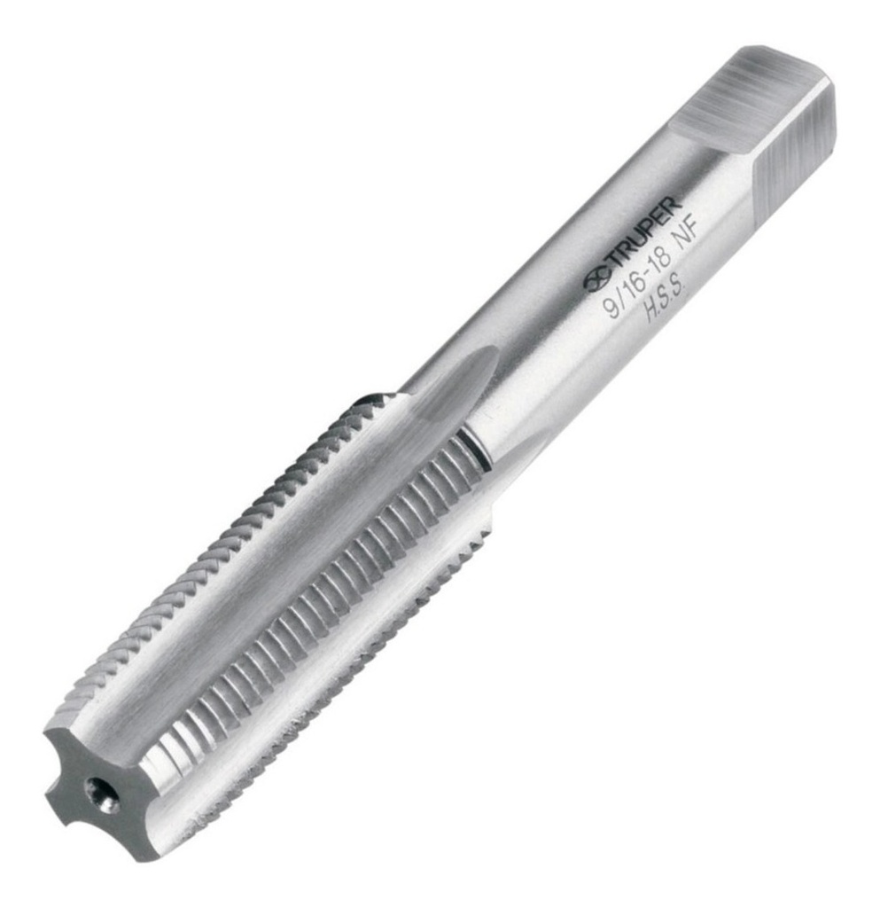 Machuelo Semiconico 9/16'' X 18 Nf Truper 11422