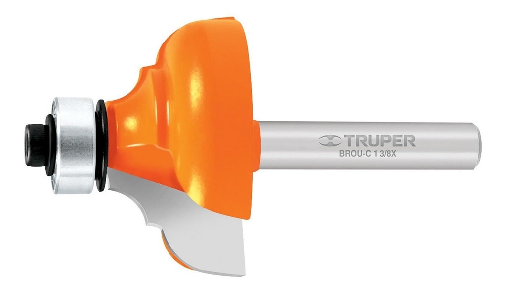 Broca Router Clasica 1-3/8' Balero Truper 11482