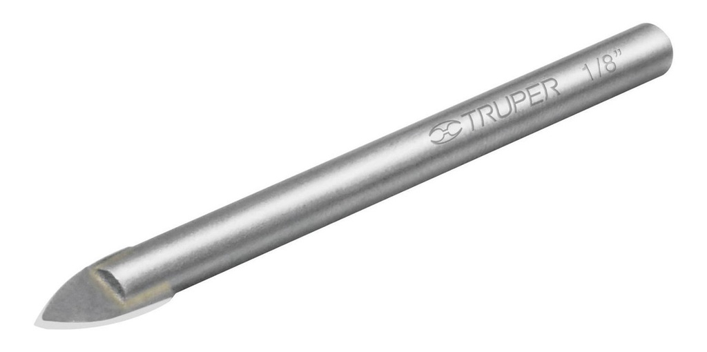 [TR-BVI-1/8] Broca Vidrio Y Azulejo 1/8" Truper 11700