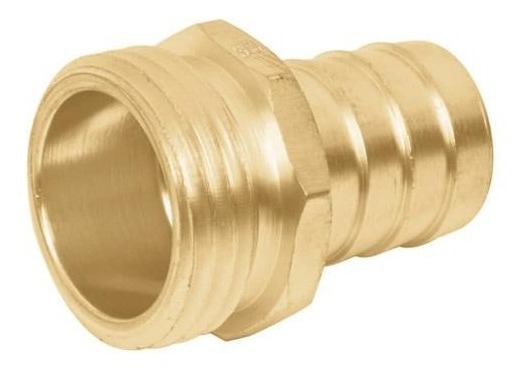 Conexión Laton Macho 3/4' Truper 12287