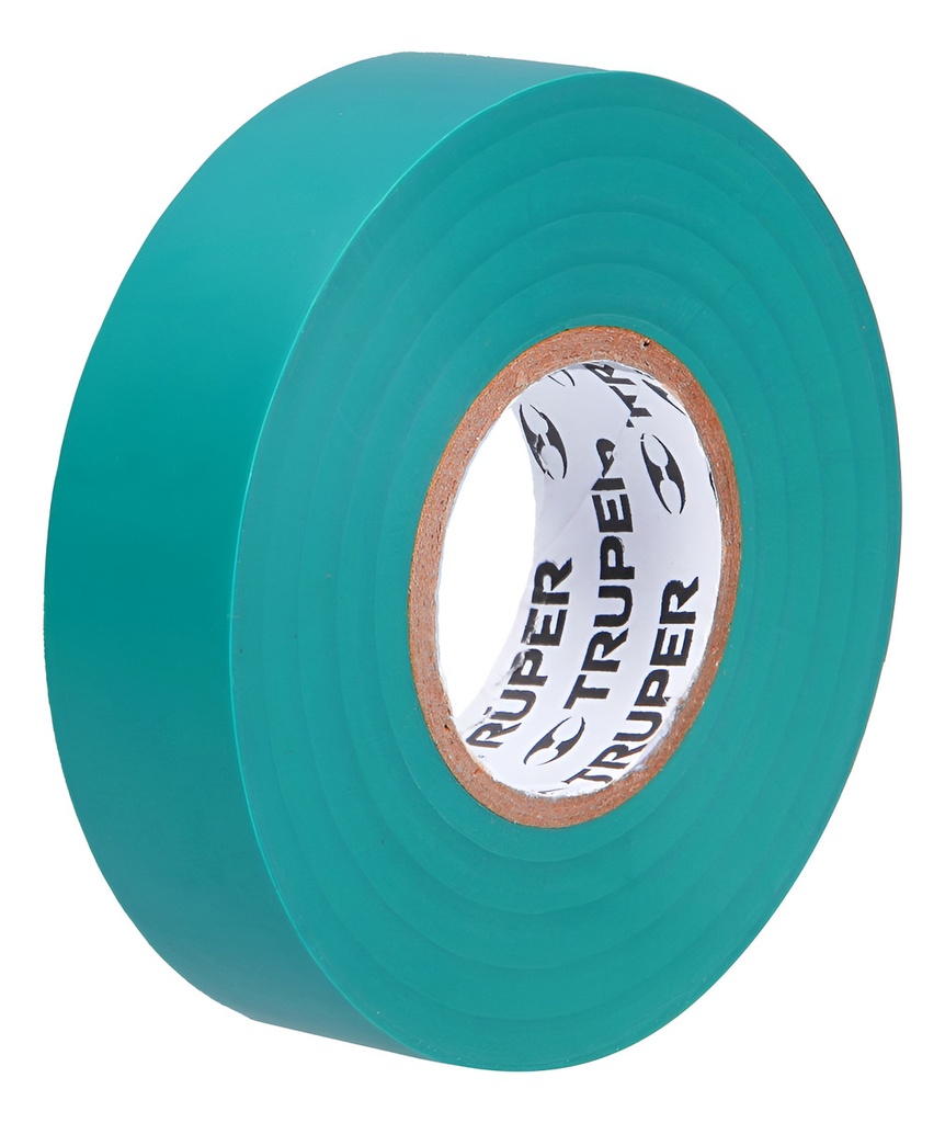 Cinta Aislar 19 Mm X 18 Mt Verde Truper 12502 Verde M-33v