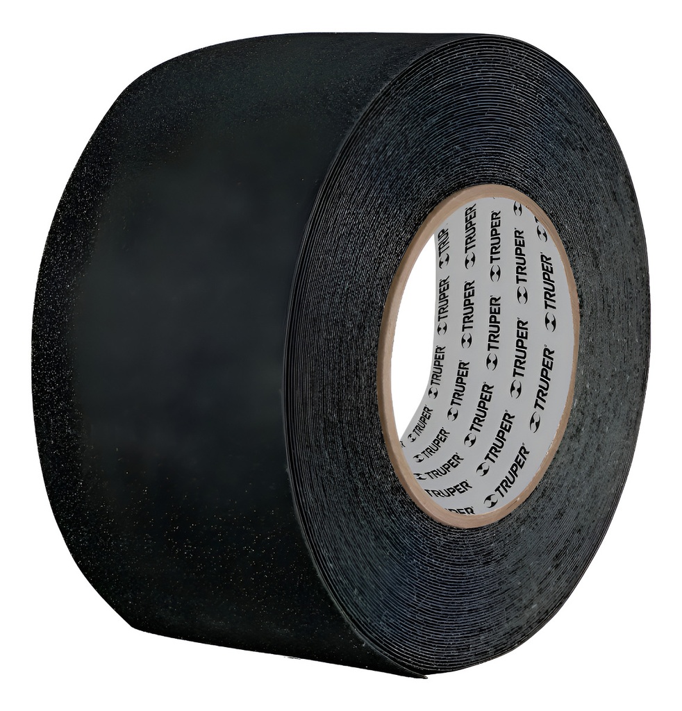 Cinta Antiderrapante Negra Rollo 5 Mt Truper 12532 Negro