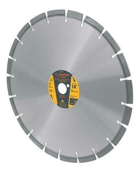 Disco Diamante Rin Segmentado 14  Concreto Truper 12548