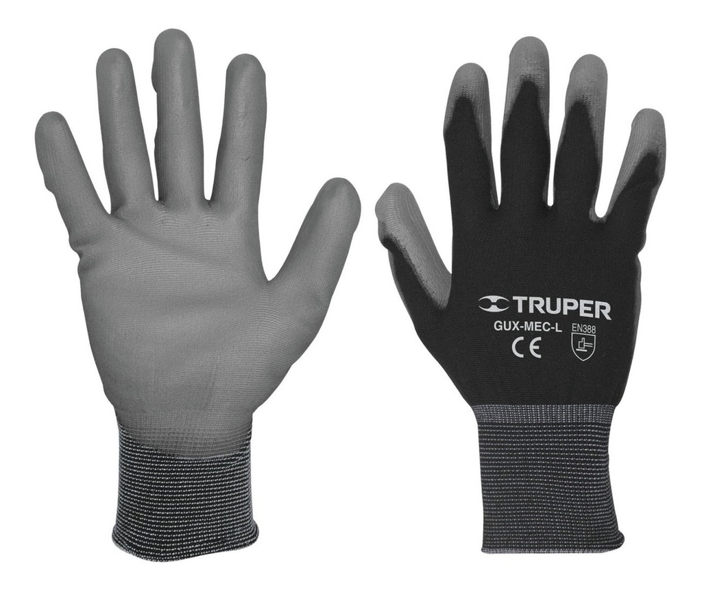 Guantes Nylon Rec. Poliuretano Grande Truper 13292 G