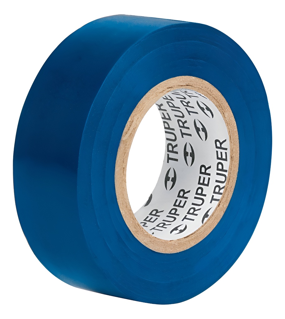 Cinta Aislar 19 Mm X 9 Mt Azul Truper 13514 Azul