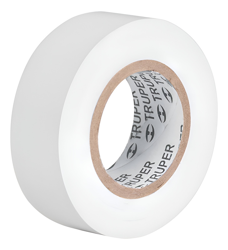 Cinta Aislar 19 Mm X 9 Mt Blanco Truper 13515 Blanco