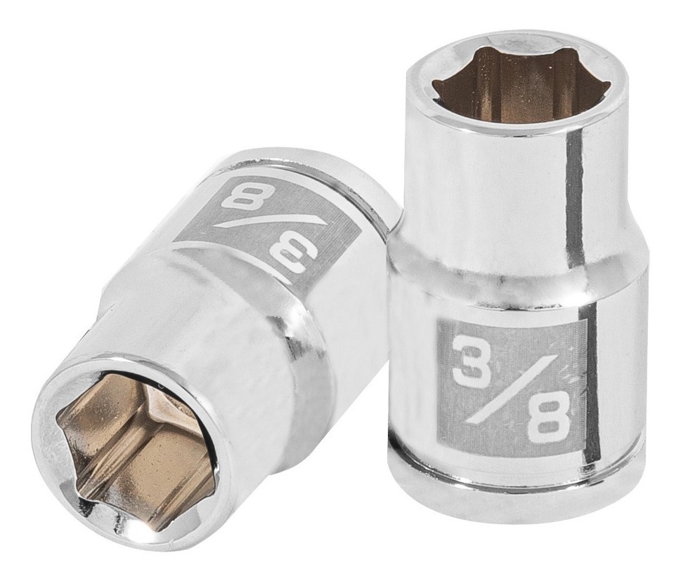 Dado 3/8' 6 Puntas Standard 3/8' Truper 13607