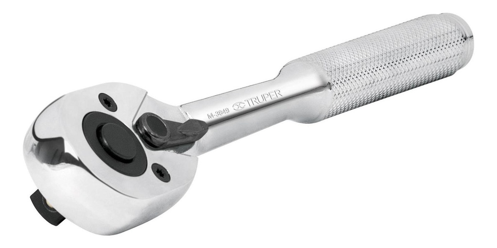 [TR-M-3849] Matraca 3/8 Cabeza Pera 24 Dientes Truper 13659