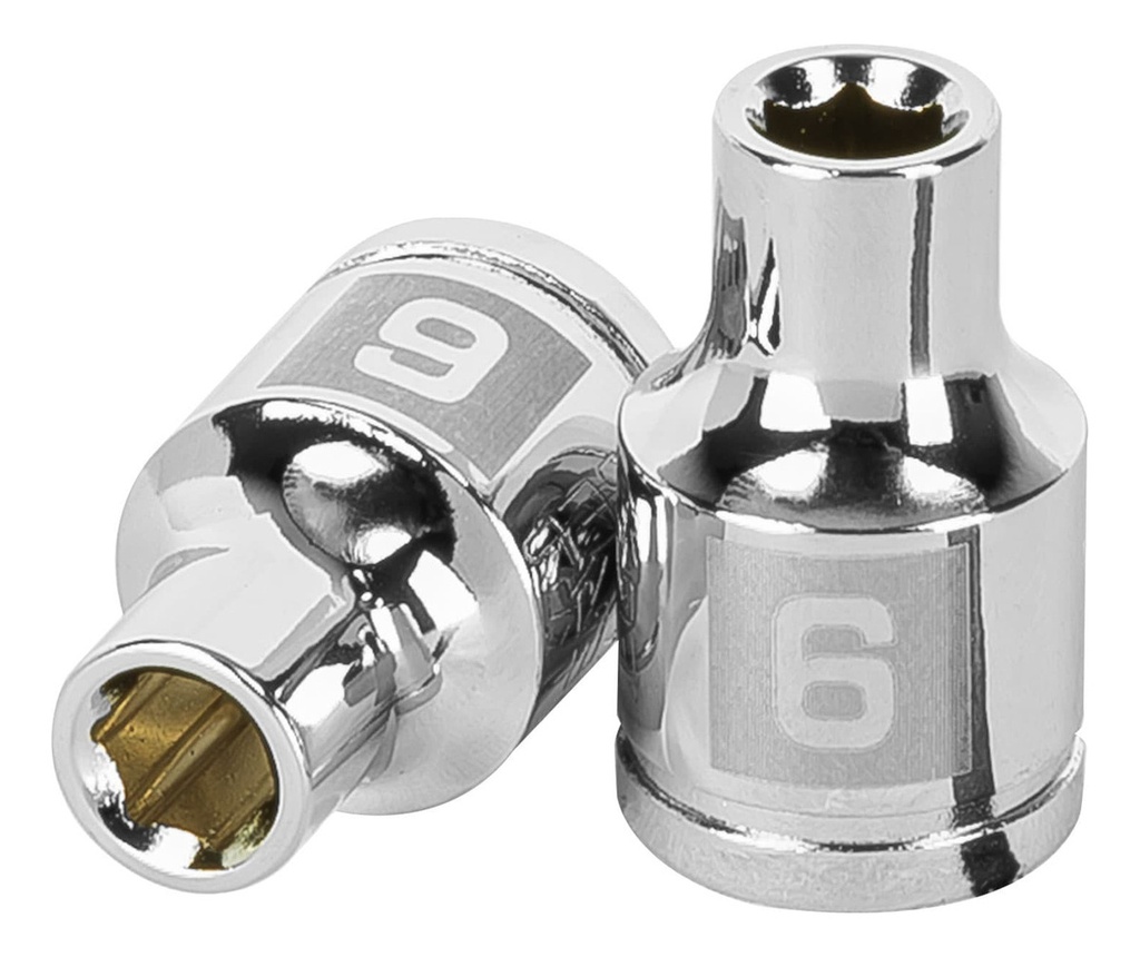 [TR-D-3806-HM] Dado 3/8" 6 Puntas Milimetrico 6 Mm Truper 13670