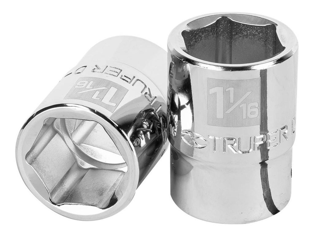 Dado 3/4' 6 Puntas Standard 1-1/16' Truper 13825