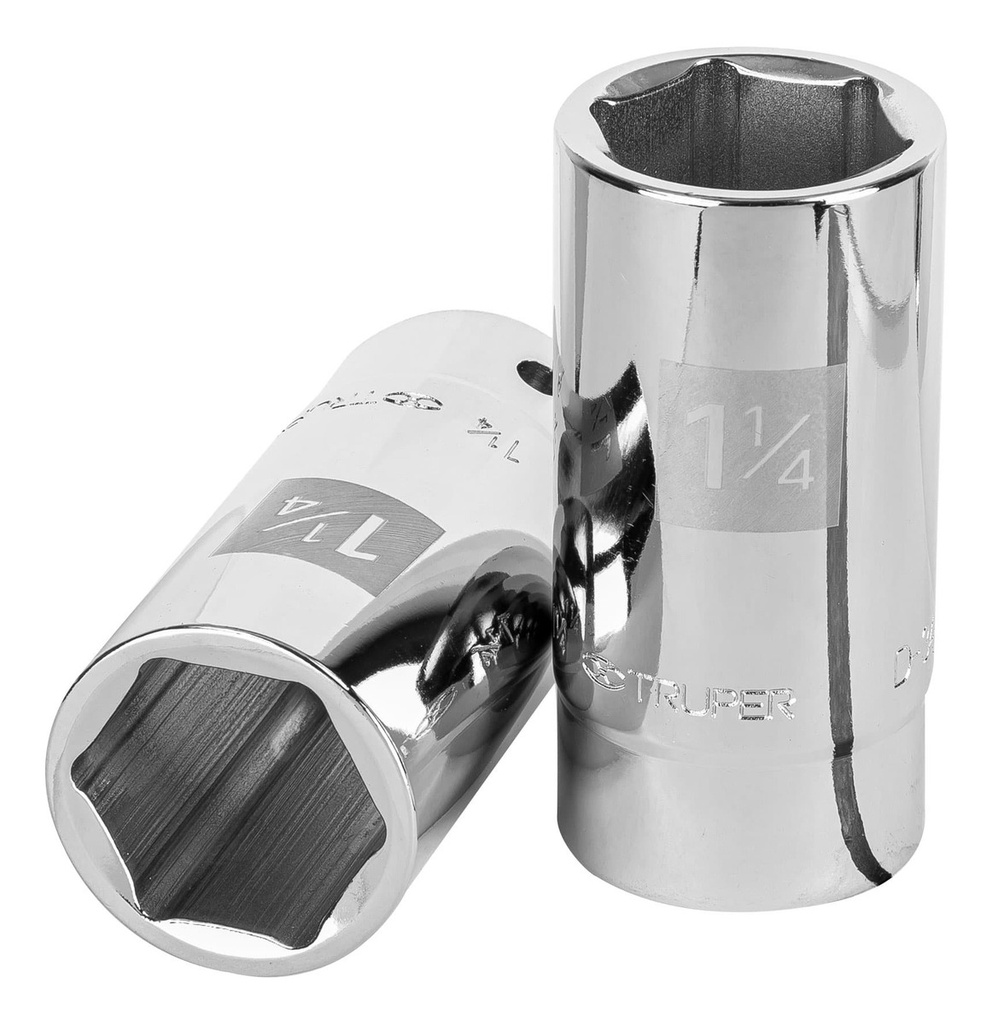 [TR-D-3440-HL] Dado 3/4" 6 Puntas Standard Largo 1-1/4" Truper 13887