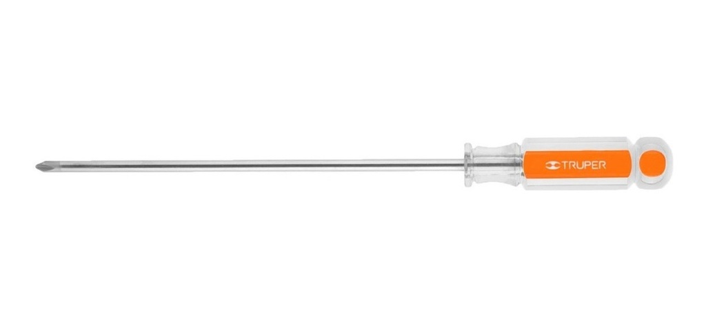 [TR-DP-1/4X8] Desarmador Acetato Phillips 8" X 1/4" Truper 14080