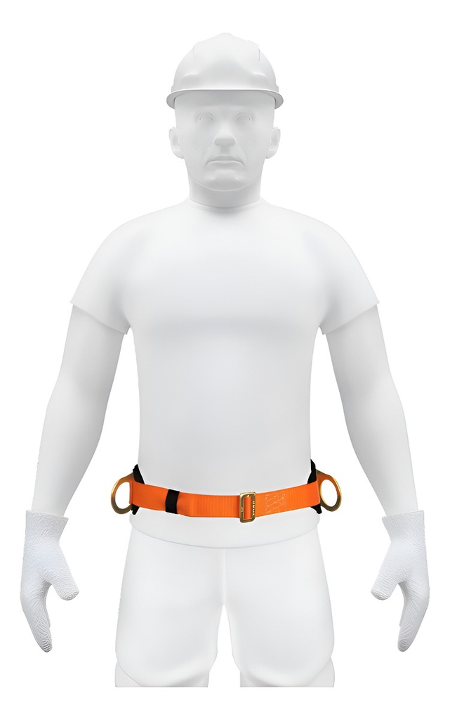 Cinturon De Posicionamiento Truper 14652 44 Naranja