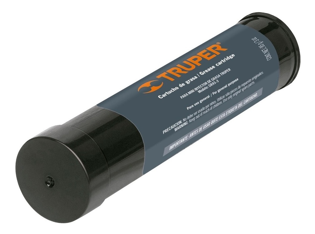[TR-REP-GRAS-3] Cartucho Repuesto Grasa 3 Oz Truper 14912