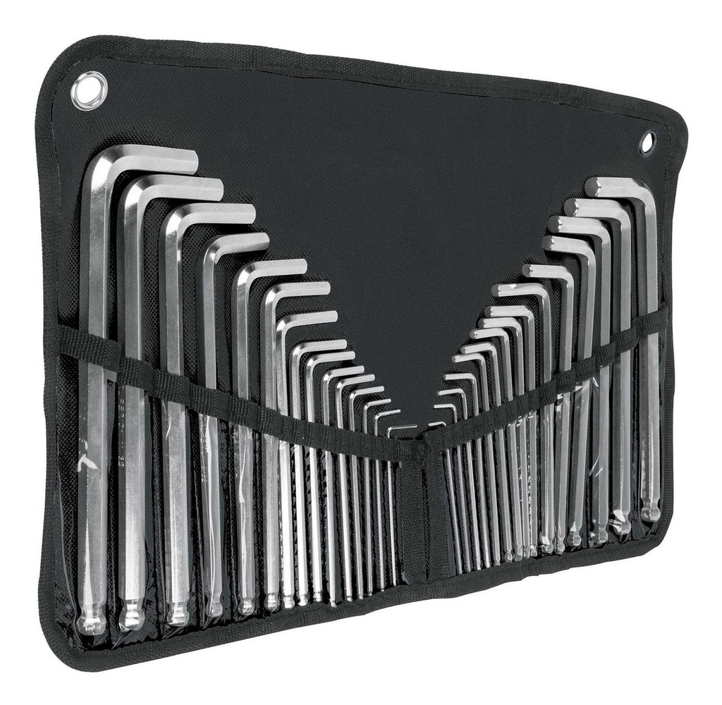 [TR-ALL-30] Llaves Allen Mixto 30 Pz Truper 15562