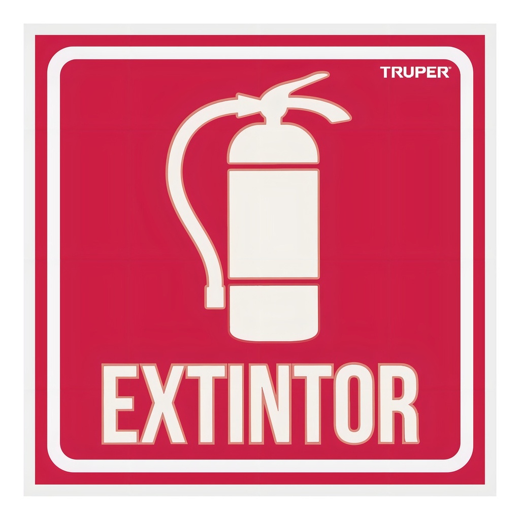 [TR-LIN-08] Señalamiento Extintor Truper 18434