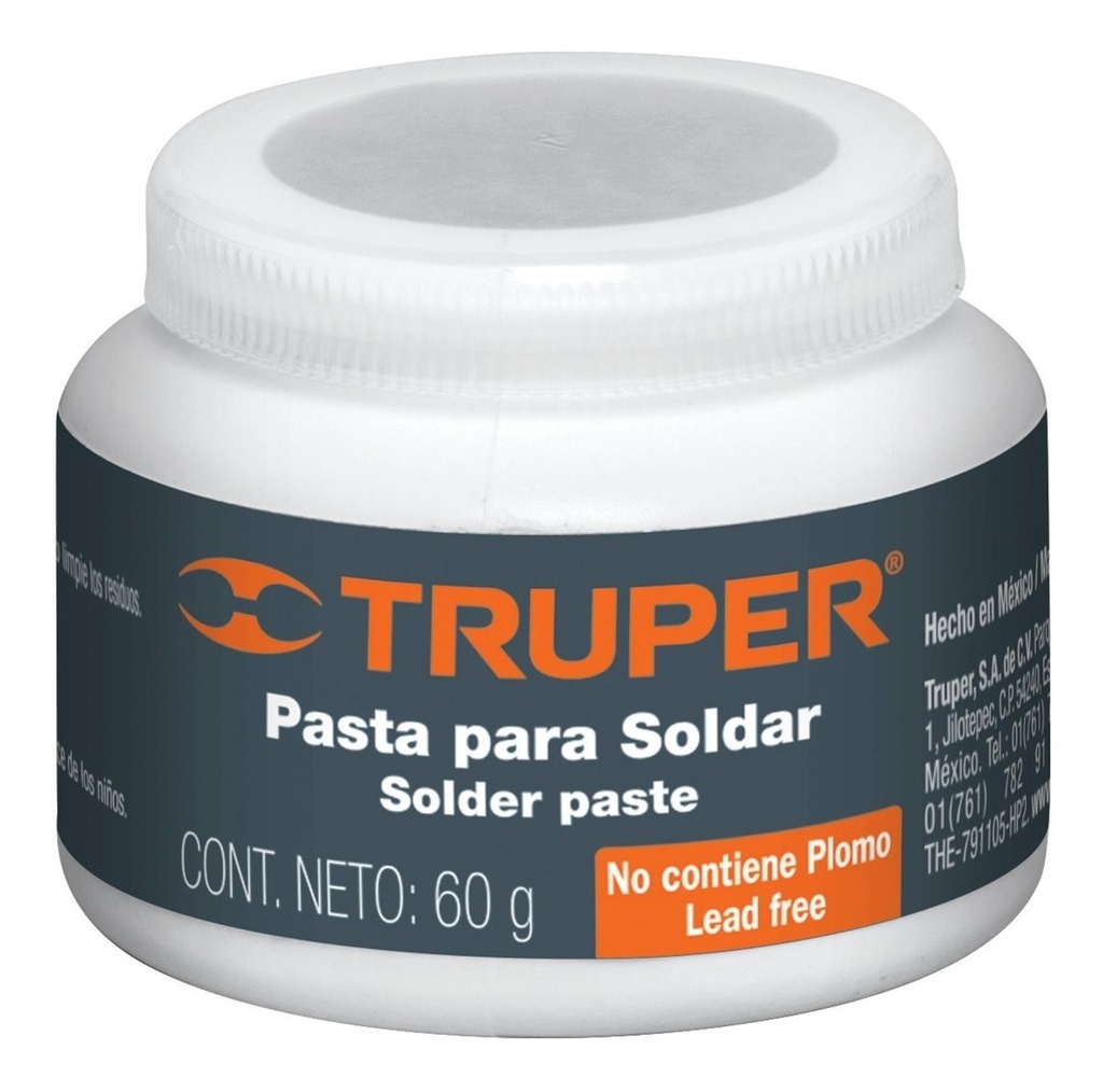 [TR-PASO-60] Pasta Para Soldar 60g Truper 19337
