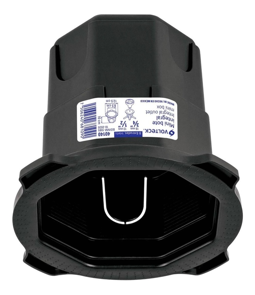 Bote Integral De Polipropileno 10cm 8.5cm Volteck 40140