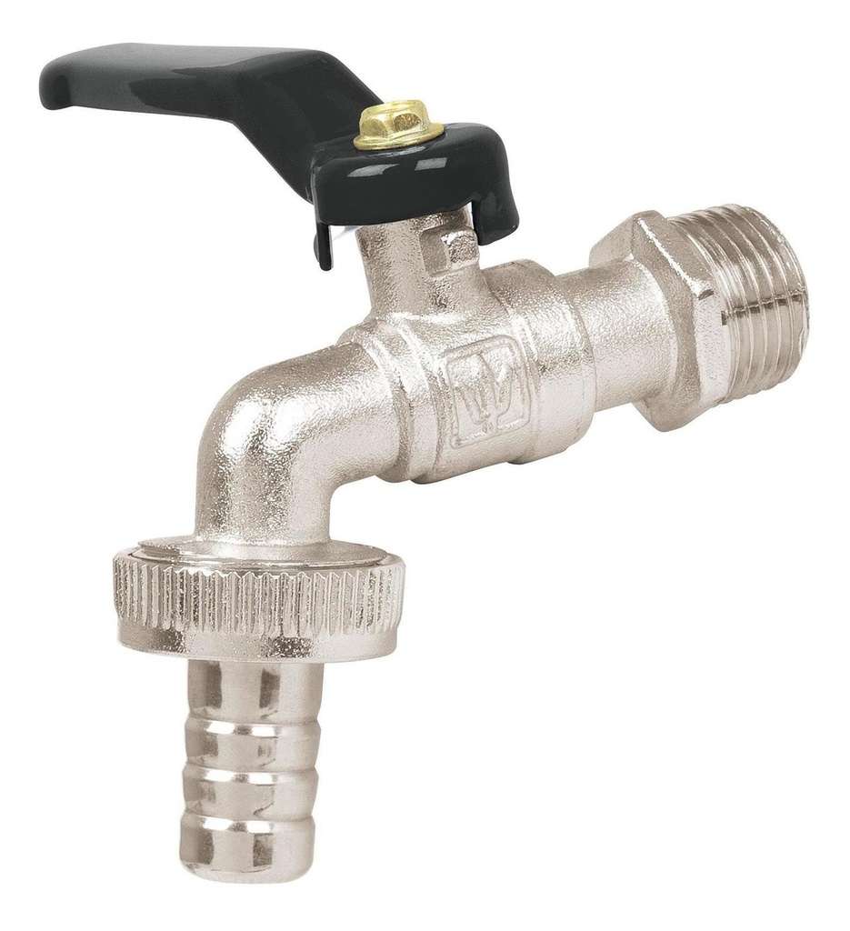 Llave Esfera 1/2'' 110 Gr Zamac Truper 49079 Negro