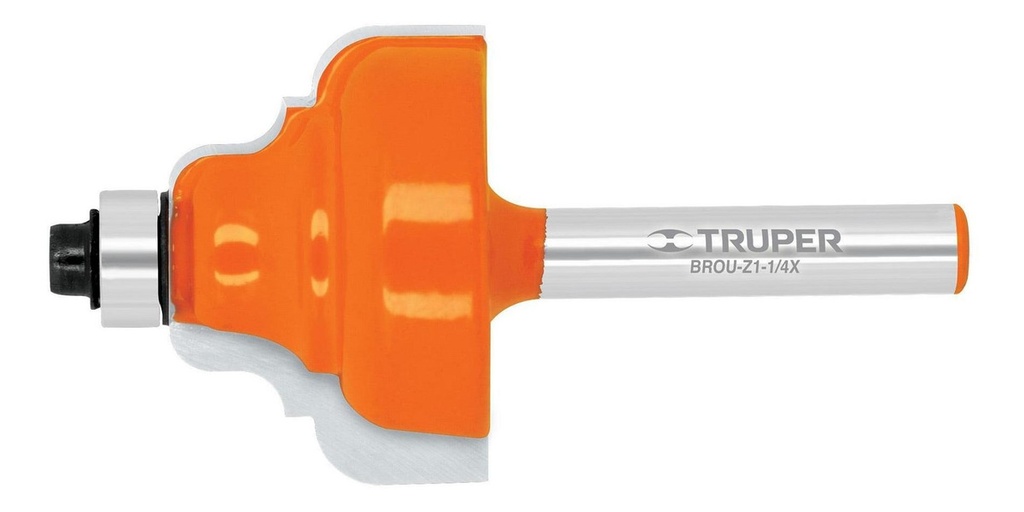 [TR-BROU-Z1-1/4X] Broca Router Zafiro 1-1/4" Balero Truper 10675