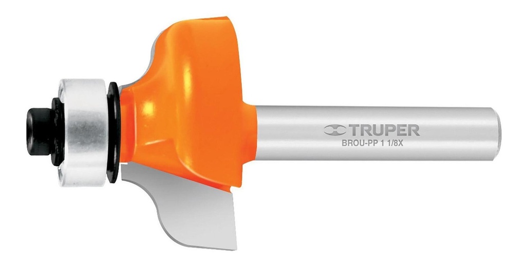 [TR-BROU-PP1-1/8X] Broca Router Pecho Paloma 1-1/8" Balero Truper 11479