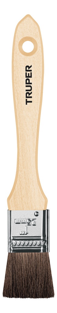 [TR-BRT-1C] Brocha Pelo De Camello De 1  Con Mango De Madera, Truper