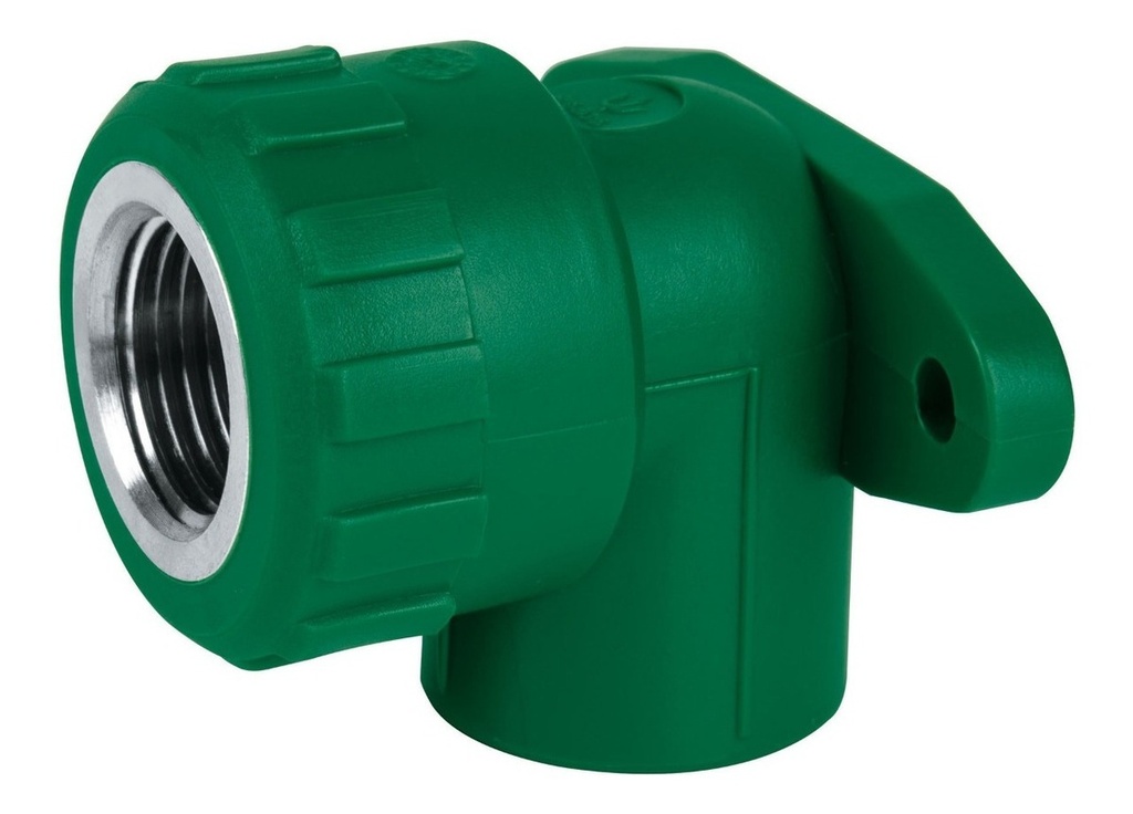 [TR-CV-581] Codo Ppr 90º Oreja 1/2" Foset 46036 Truper