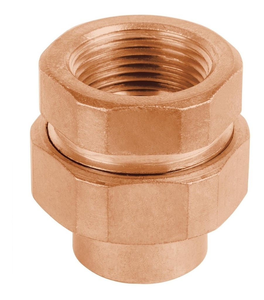 [TR-CC-982] Tuerca Union Cobre Rosca Interior 3/4'' Foset 48883