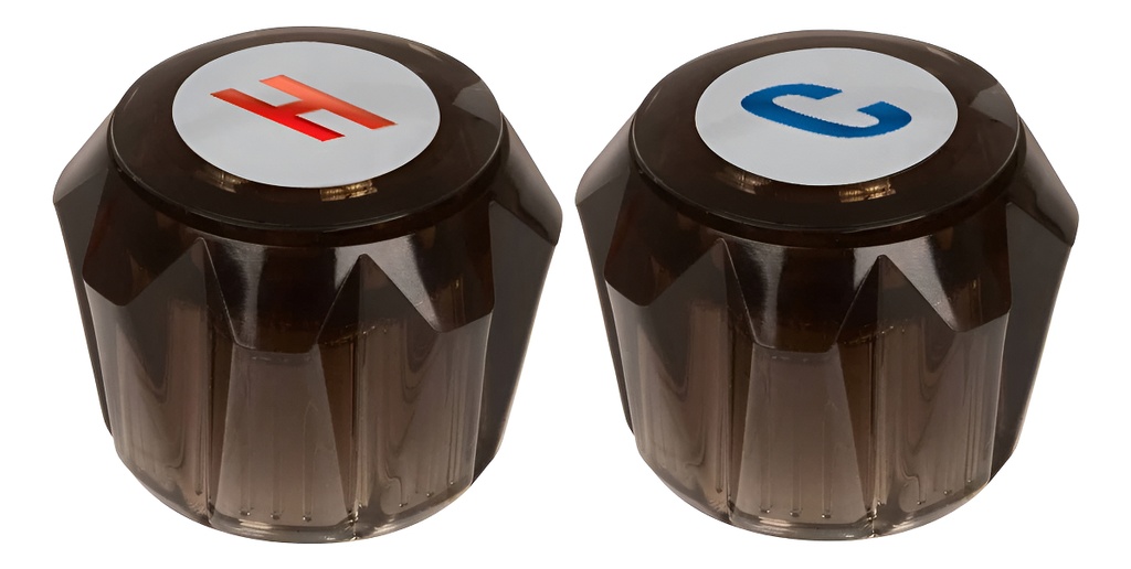 [TR-MM-200H] Manerales Acrilico Lavabo Y Fregadero Humo Foset 49458 Acabado Brillante Color Negro