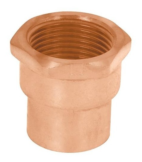 Conector Cobre Rosca Interior 1/2" Foset 49656 Truper