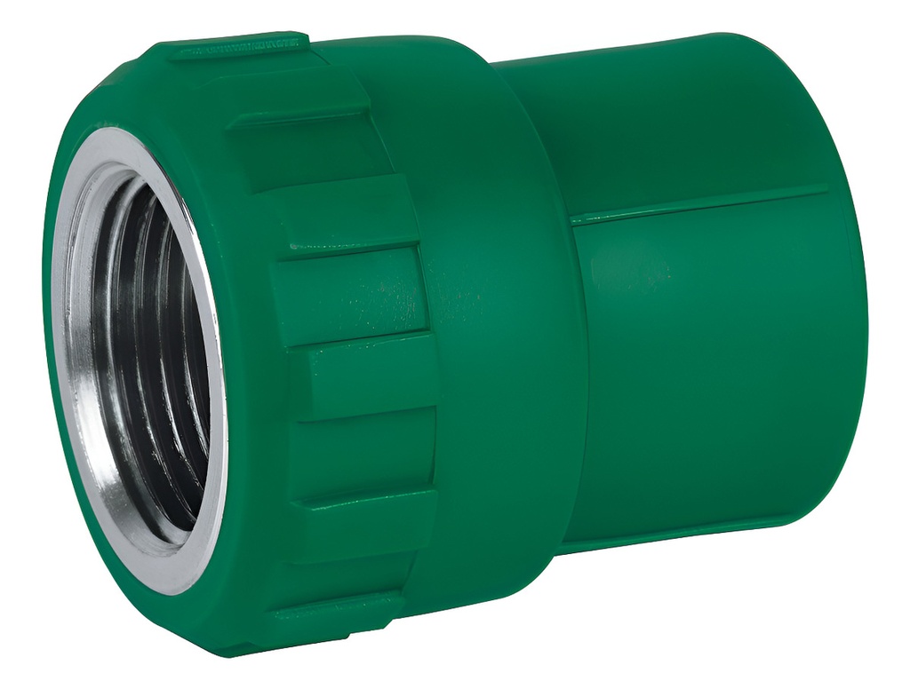 [TR-CV-601] Adaptador Hembra Ppr 1/2'' Foset 49885 Verde