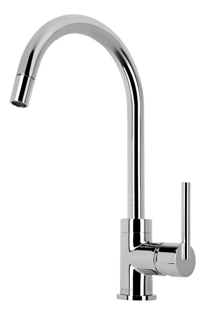 Monomando Element Fregadero Cuello Ext. Cromada Foset 49914 Acabado Cromado