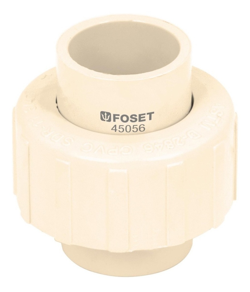 Tuerca Union Cpvc 3/4" Foset 45056 Truper