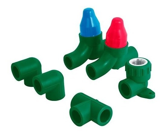Kit Instalacion Ppr Regadera Sin Manerales Foset 46037 Truper