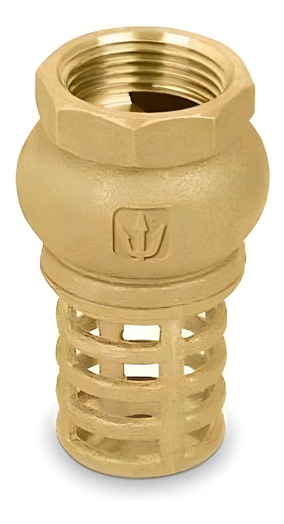 Valvula Pichancha Rejilla Laton 1" Foset 49046 Truper