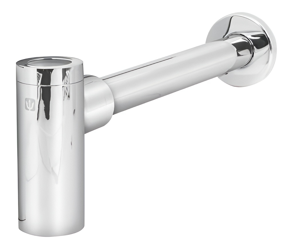 [TR-CE-212] Céspol Bote P/lavabo Minimalista Cromo 1-1/4' Foset 49987 Color Cromado Plateado