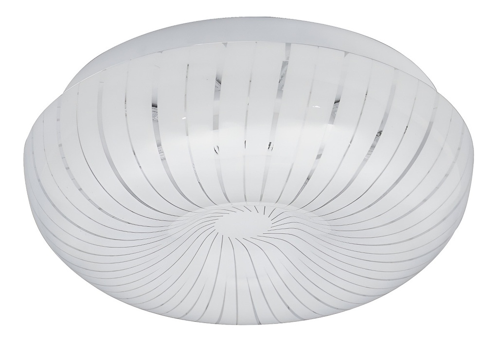 [TR-PLA-301L] Plafón Redondo, Decorativo, 8w, 6500k, Led Volteck 46015 Blanco