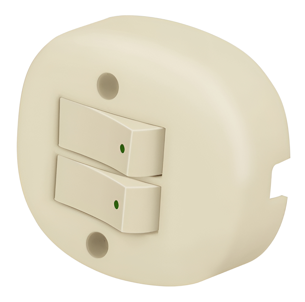 Apagador Doble Sobreponer Economica Volteck 47355 Truper