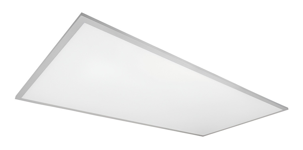 Panel Delgado Colgante De Led 65w 60x120cm Luz D/día Volteck Estructura Blanco
