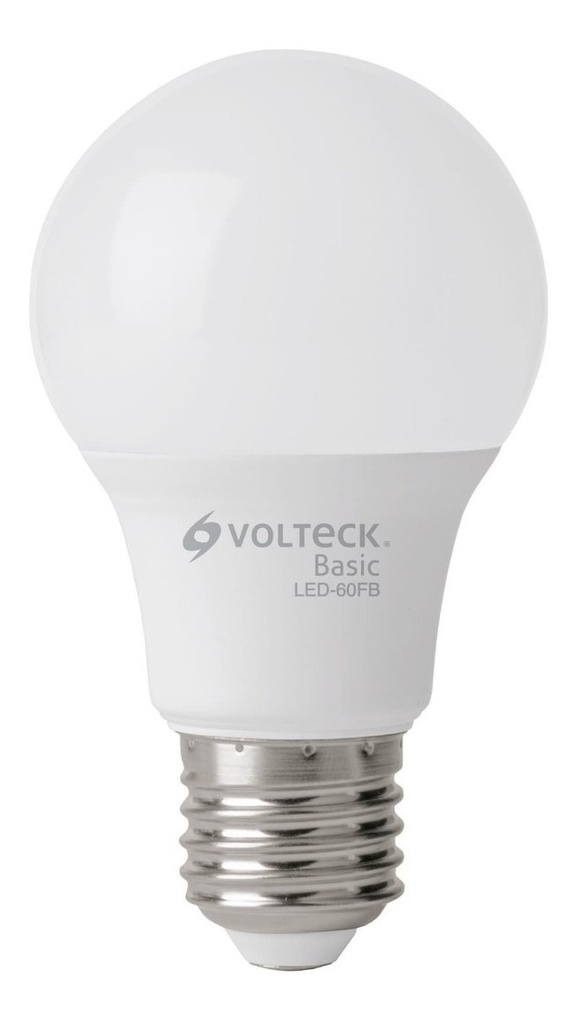 Lámpara De Led A19 8 W Luz De Día Basic Volteck 28061 Truper