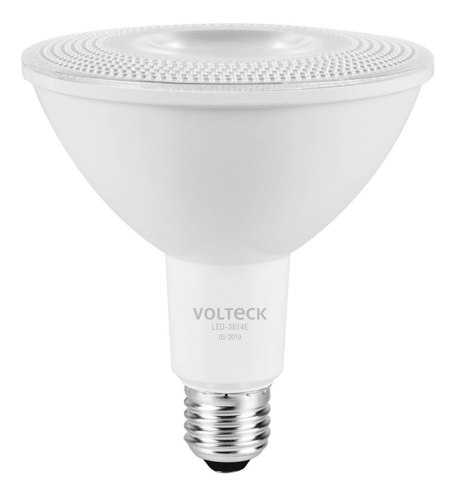 [TR-LED-3814CE] Lámpara De Led, Par 38, 14 W, Luz Cálida Volteck 46192 Color De La Luz Dia