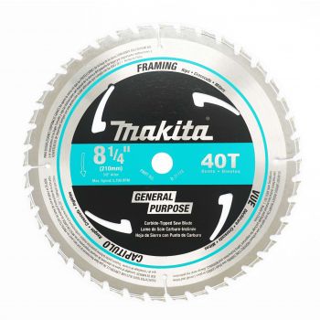 Sierra para Madera 8 1 4 40 Dientes Makita
